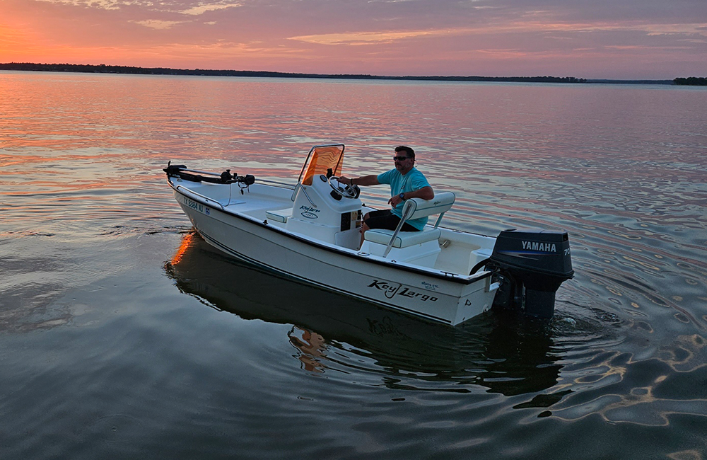 Fishing Boat Sunset